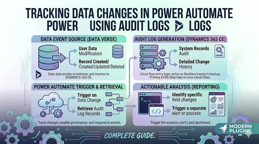 Tracking Data Changes in Power Automate Using Audit Logs