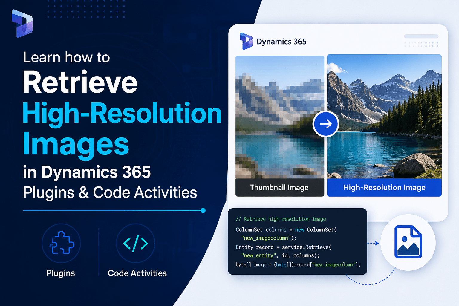 How to Retrieve High-Resolution Images in Dynamics 365 Plugins & Code Activities