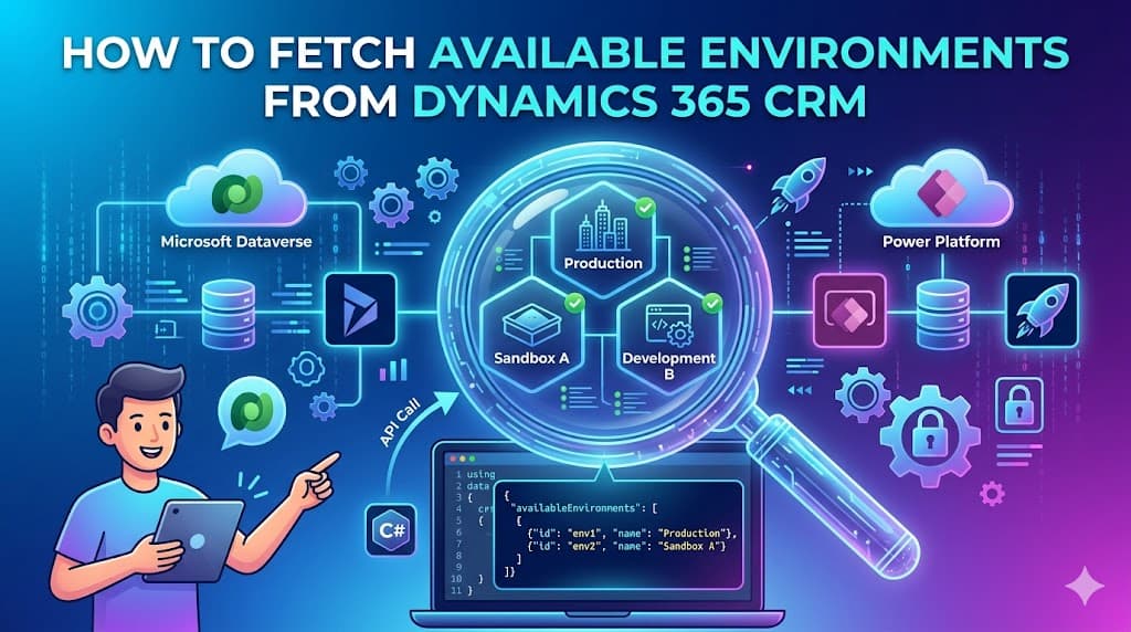 How to Fetch Available Environments from Dynamics 365 CRM
